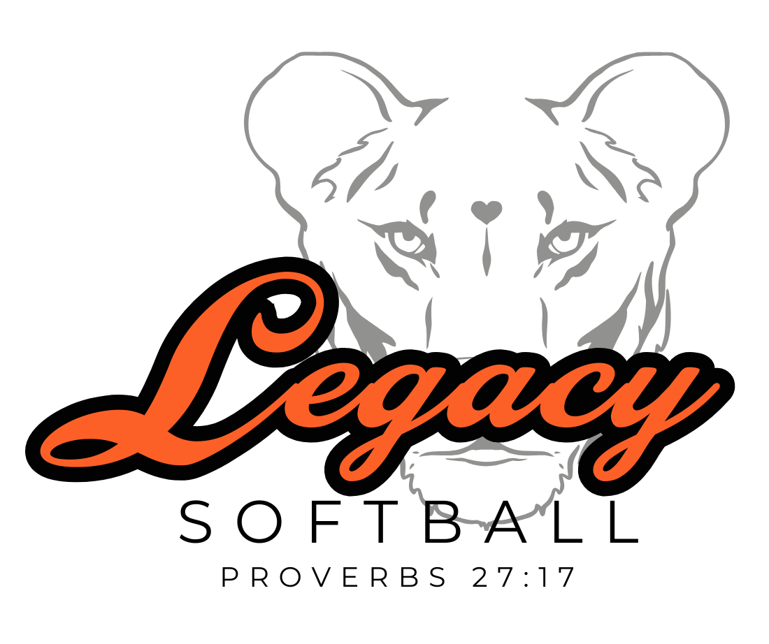 Stylized "Legacy" with subtle tiger outline
